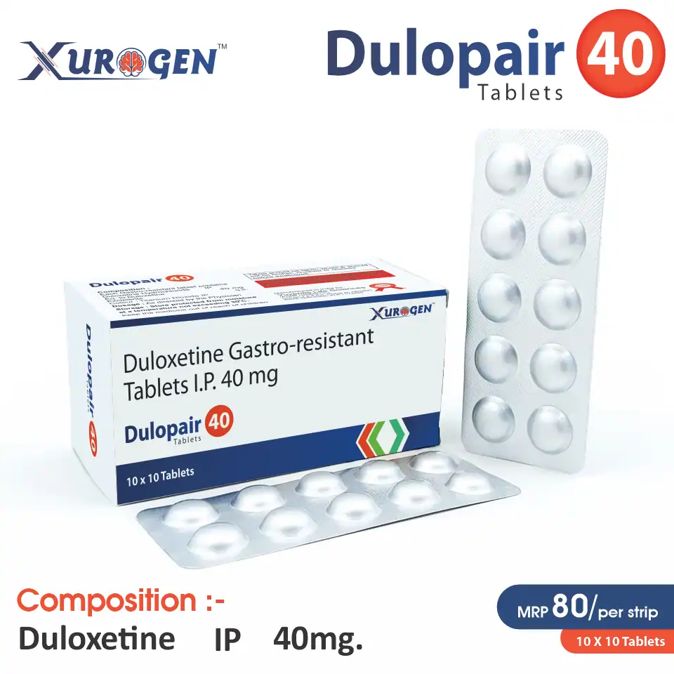 Duloxetine 40mg Tablet at Best Price in PCD Medical Pharma for Depression & Anxiety Treatment
